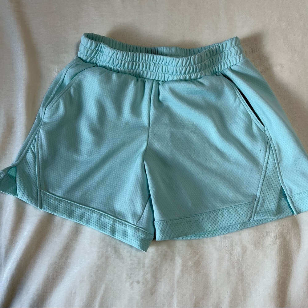 Athletic Works Girls Size Small 6/6x Light Turquoise with Pockets
